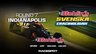 Bohlin’s Svenska Eracingligan | Indy Series | Rounds 7 at Indianapolis | Storängen Bilvård 400