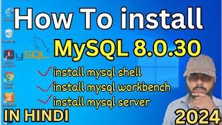 How to install MySQL 8.0.30 Server and Workbench latest version on Windows  7/8/10/11 #installMySql