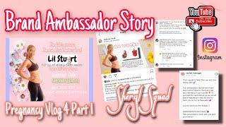 Brand Ambassor Story / Pregnancy Vlog 4 Part 1 / Sheryl Squad