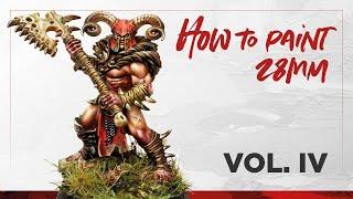 ️ How to paint 28MM: Untamed Beast WARHAMMER - VOL IV -