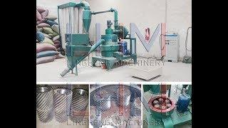 Wood Powder Production Line-Wood Flour Making Machine-Henan Ling Heng Machinery