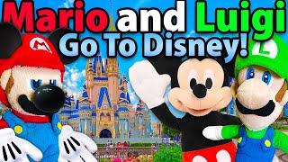 Crazy Mario Bros: ¡Mario y Luigi Van a Disney!