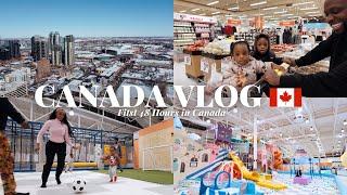 NEW BEGINNINGS Our First 48Hours In Canada  | Unpacking, Shopping, Cooking and Exploring