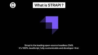 #strapi   What is Strapi.io?