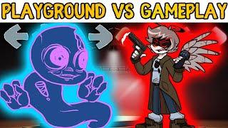 FNF Character Test | Gameplay VS Playground | FNF Mods Ghost & Angry Killer