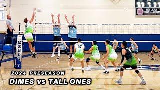 Bay Area Dimes vs Tall Ones | Men's Volleyball 2024 Preseason Game