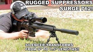 Rugged Suppressors Surge 762! Transforming Rifle Silencer