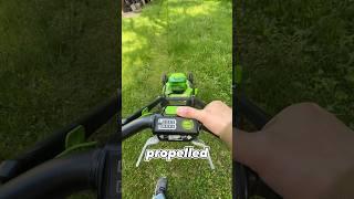 #greenworks 80V #lawn #mower  self-propelled