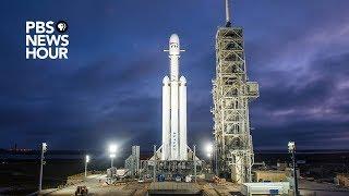 WATCH: SpaceX launches the Falcon Heavy, the rocket that could go to Mars