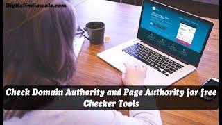 How to check High Domain Authority DA and Page Authority PA for free Checker Tool