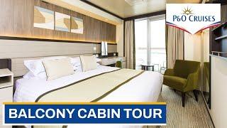 P&O Britannia Balcony Cabin Tour