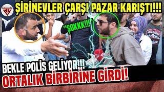 ŞİRİNEVLER'DE ORTALIK BİRBİRİNE GİRDİ! ''BEKLE POLİS GELİYOR!'' - SOKAK RÖPORTAJLARI