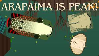 ARAPAIMA IS PEAK | Deeeep.io Swampy Shores Update!