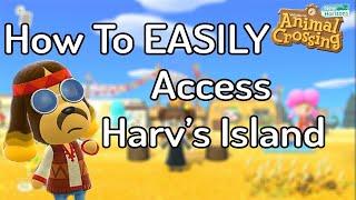 How to Access Harv's Island and Why it is so Useful! - Complete Tour | Animal Crossing New Horizons