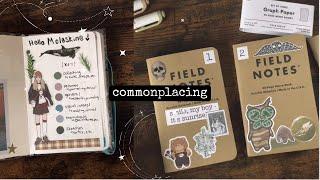  a commonplace book flipthrough and system update!