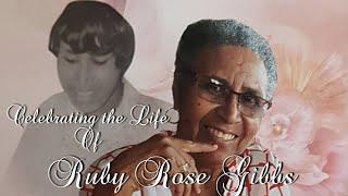Ebony Vale Baptist Church Remembrance Service for Dea. Ruby Gibbs