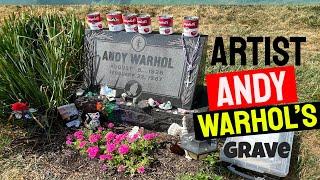 Artist Andy Warhol’s Grave: Visiting the 24/7 Streamed Memorial in Bethel Park Pennsylvania