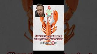 Lobster facts in a Zoidberg impression