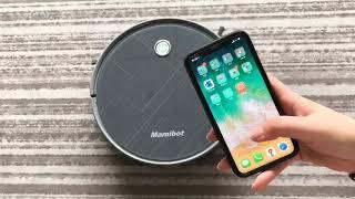 Mamibot Robot Vacuum Exvac660 APP Connecting Video