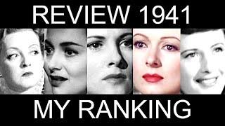 Best Actress 1941, Part 6: My Ranking of the Nominees