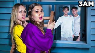 We CAUGHT Our Girlfriends SNEAKING OUT At 3AM..