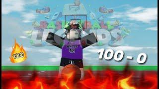 ️‍100-0 IN BASKETBALL LEGENDS 