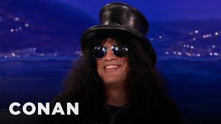 Slash Loves SpongeBob & Disney Cruises | CONAN on TBS