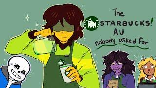 DELTARUNE (but kris works at Starbucks) // ANIMATION