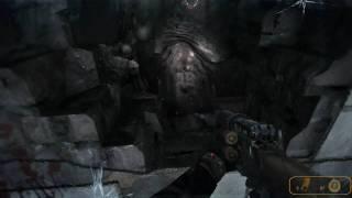 Metro 2033 librarian trap scene