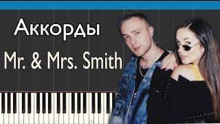 Егор Крид feat. Nyusha - Mr. & Mrs Smith | Аккорды | НОТЫ