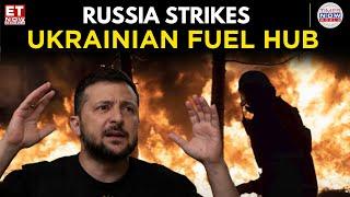 Russia Strikes Key Ukrainian Oil Hub As Troops Advance In Donetsk, Sumy | World News