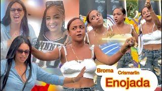 CRISMAILIN MAS FLOW LE ENTRA A PEDRADA A LA RUSA TV  ( BROMA CASI TERMINA EN PROBLEMAS )