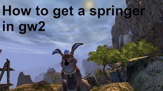 How to get a springer in gw2