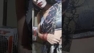 Indian crossdressers wear saree | #boytogirlmakeuptransformationindian
