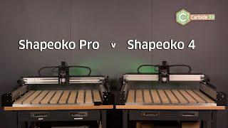 Shapeoko Pro versus Shapeoko 4 -