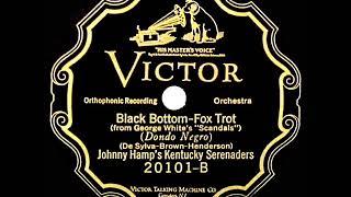 1926 HITS ARCHIVE: Black Bottom - Johnny Hamp