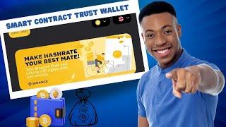 Nouveau smart contrat sur trust wallet