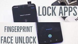 Vivo V15 Pro: Lock Apps using Fingerprint Scanner/Face Unlock [Hindi]