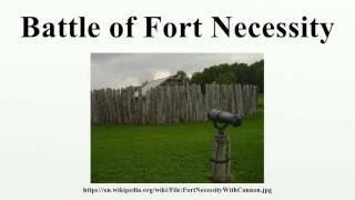 Battle of Fort Necessity