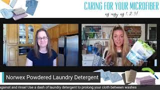 How to Properly Use and Care for Your Norwex Microfiber