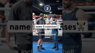 5 exercises in 10 seconds go! #shorts #viralshort #gym #gymaddict #bulking #bulkingseason #questions