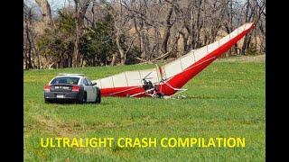 Ultralight Crash Compilation (Hang gliding fails)