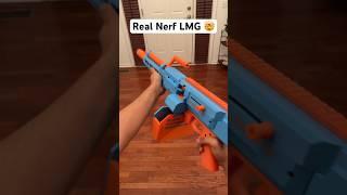 REAL Nerf LMG  #shorts