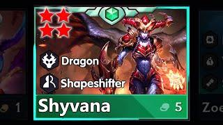 *World's First* 4-Star Shyvana  Burn Whole Board!?