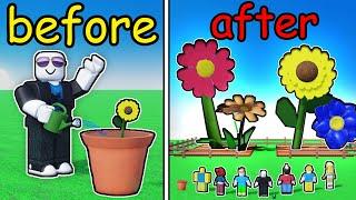 growing EVERYTHING in Roblox grow a garden FRIENDSHIP UPDATE