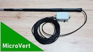 MicroVert 40M antenna - home made