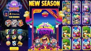 Rewards Deep Sea Circus Season And NEW Season Rainbow Rebels/ Random Daily Mode/ Match Masters