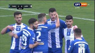 ️ Χανιά - Κέρκυρα 4-0 Στιγμιότυπα | Super League 2 | 16η αγ. {7.2.2020}