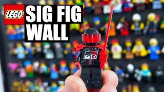 YOU'RE GOING ON OUR LEGO SIG FIG WALL!