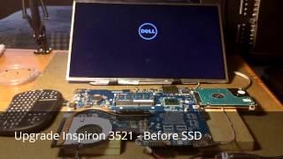 Upgrade DELL Inspiron 3521 - Before SSD *